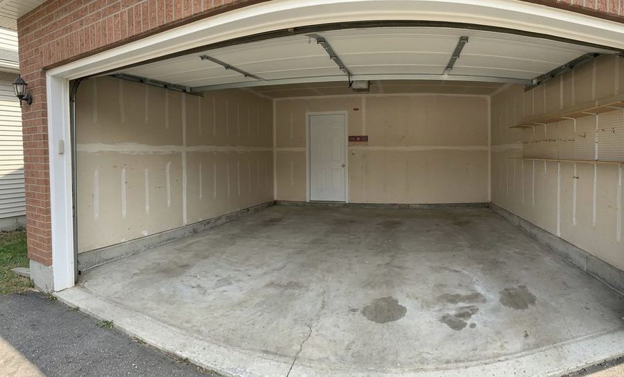Garage after cleanout